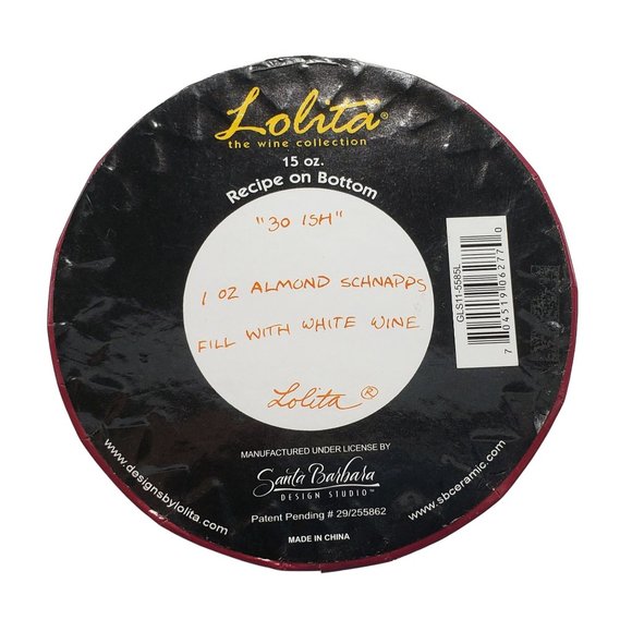 Lolita "30 ish" Love My Wine Collection Wine Glass Gift Box 15 oz Birthday NEW - Picture 6 of 7